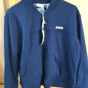 NWT Xl reversible vineyard vines zip up